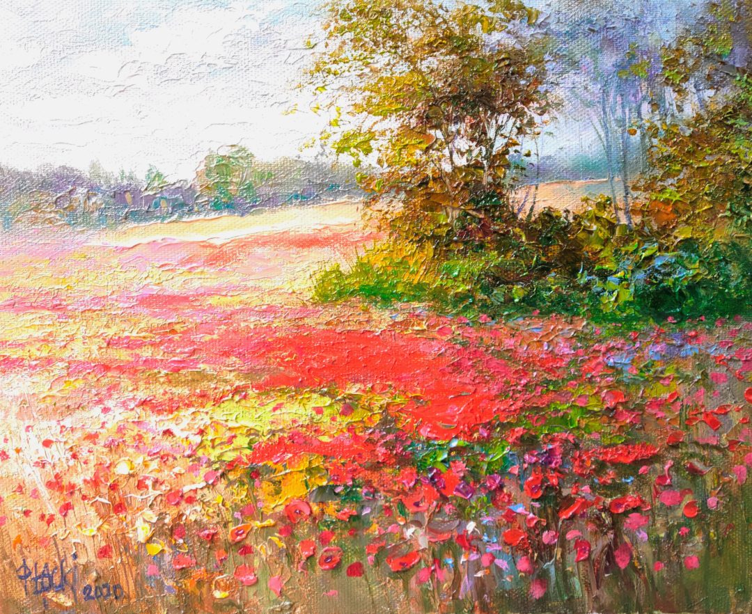 Field-of-poppies」油彩3号2101-271.jpg