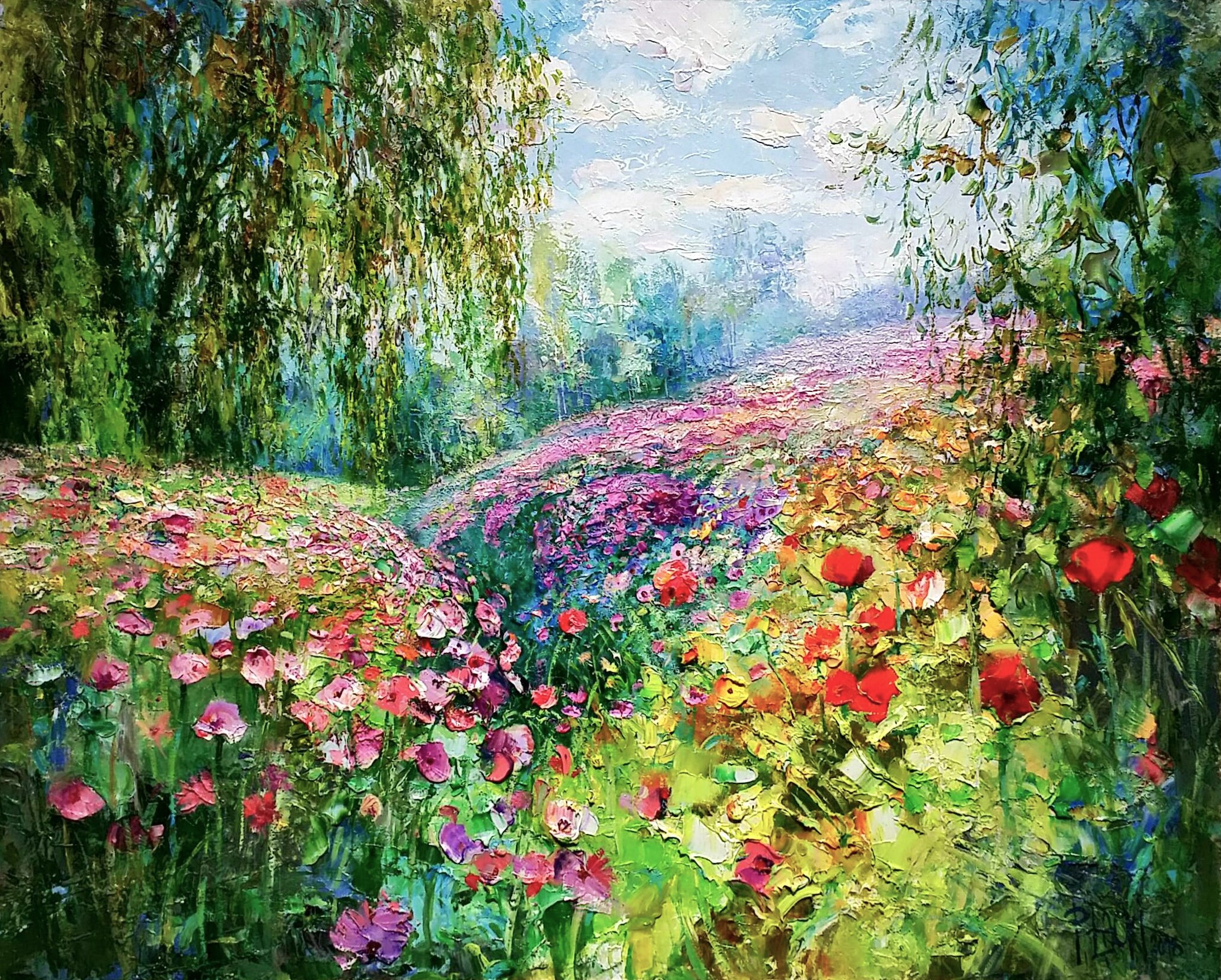 Meadow-flowers」油彩65×81cm1808-20.jpg
