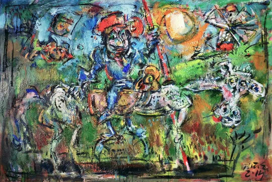 Don-Quijote」油彩70×100cm1909-15.jpg