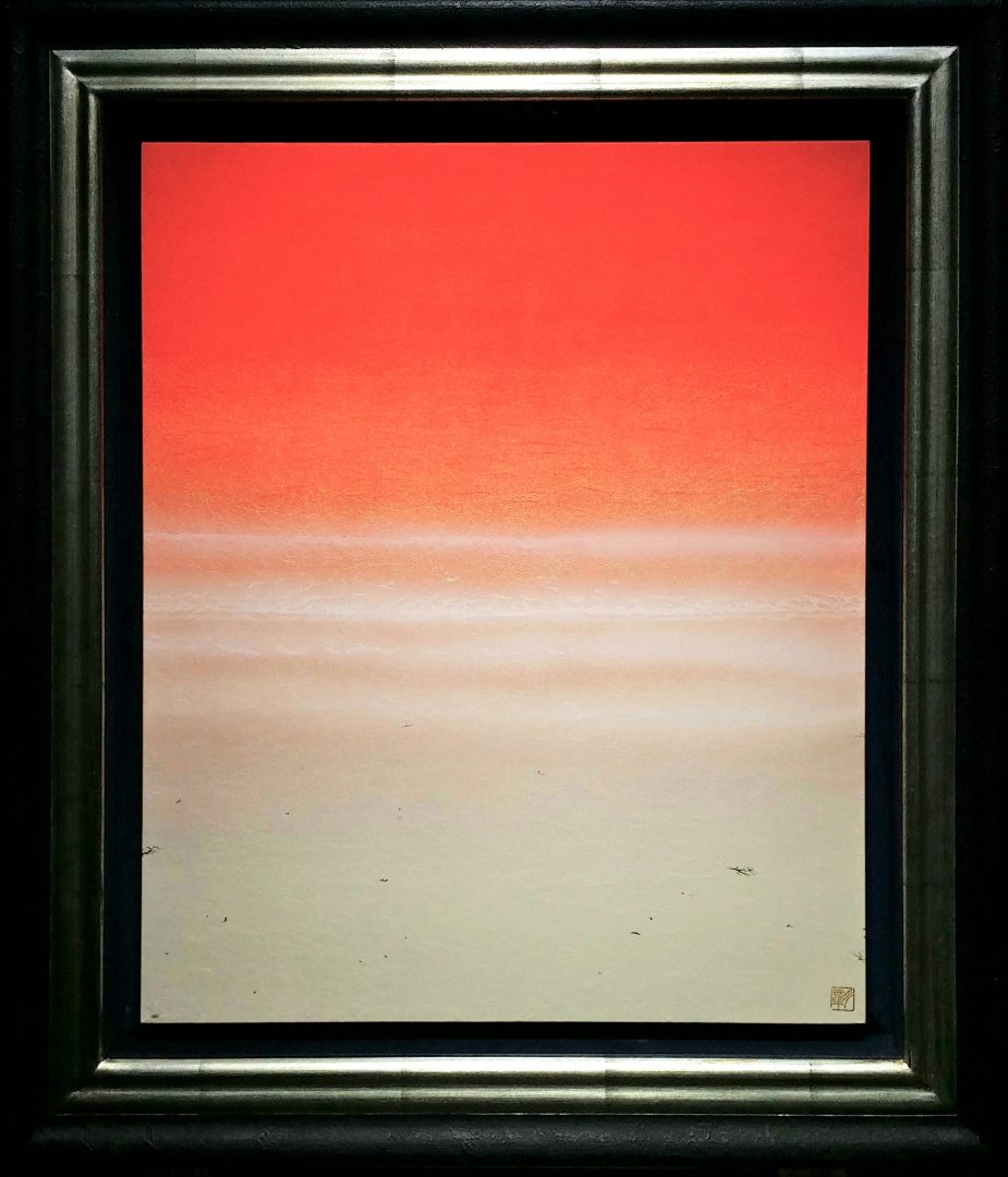 sea-scape-red-shore」日本画10号2.jpg